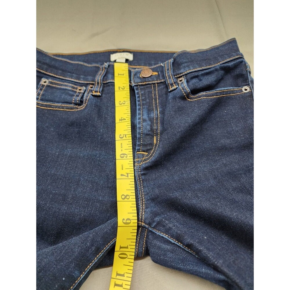 J.Crew Women's Stretch Blue Jeans Size 27 / 26 E0821 - Picture 6 of 10